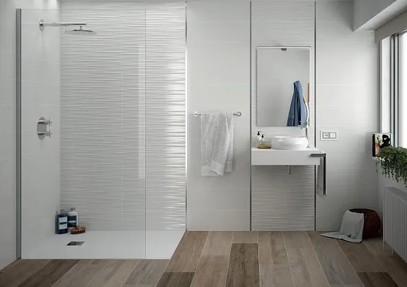 Фото Керамогранит Keratile 3AEBICEECDPA Ice White MT R 6mm 60x120 Испания