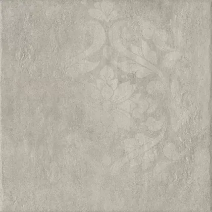 Фото Керамогранит Kerama Marazzi Хадду серый светлый матовый декорированный 40,2x40,2x0,8 (KM4040G0061N) Россия