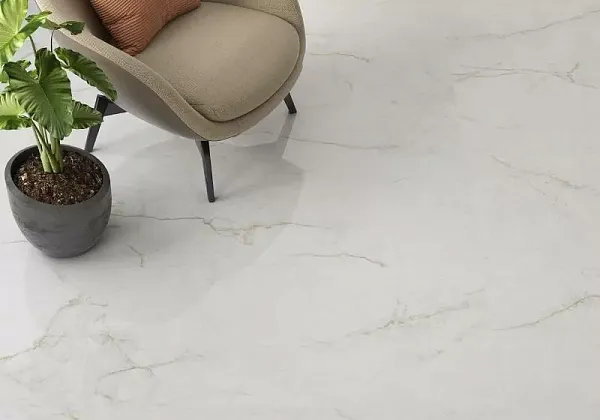 Фото Керамогранит Pamesa 004.120.0001.11484 Crystal White Leviglass Rect. 120x120 Испания