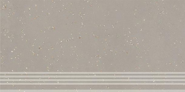 Фото Ступень Kerama Marazzi Пунтум серый светлый матовый обрезной 30x60x0,8 (KM6060G1191R8GRF) Россия