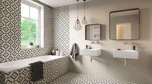 Фото Керамогранит Realonda Barcelona White 44.2x44.2 Испания