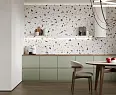 Керамогранит Laparet Terazzo Bianco Цветной Матовый Карвинг 60Х60