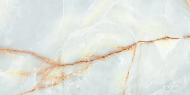 Фото Керамогранит Onyx Dawn Sky голубой Полированный 60x120 Индия