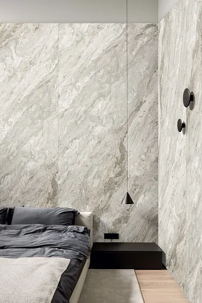 Фото Керамогранит Fondovalle INF3423-1 Tiger All-Light Polished Ret 120x278 Италия