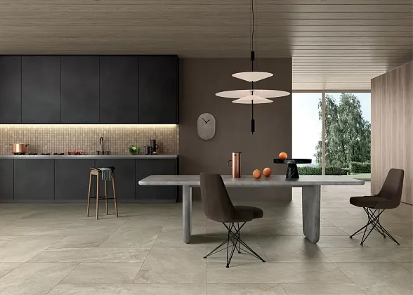 Фото Керамогранит Lea Ceramiche LS6AL50 Anthology Slimtech 05 Dark Nat. RT 6mm 120x278 Италия