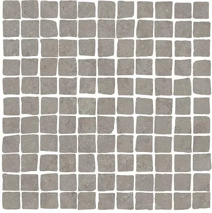 Фото Мозаика MBS002 Про Лаймстоун Спакко мозаичный серый матовый 20х20 Россия