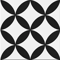 Керамогранит Circle Black Pre 45x45 Фото Керамогранит Circle Black Pre 45x45