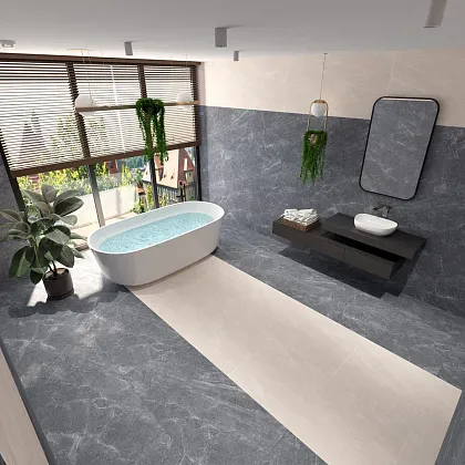 Фото Керамогранит Usak Seramik Ascot Antracit Matt 60x120 Турция