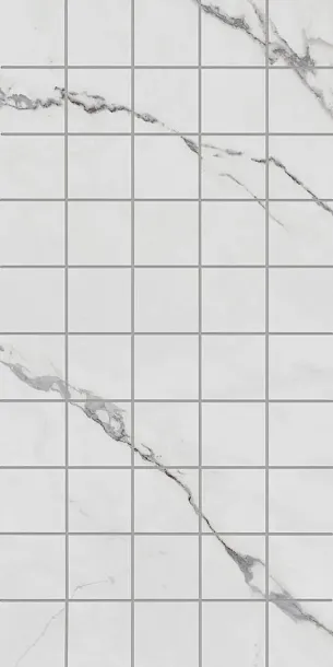 Фото Декор чипсет Коррер белый глянцевый обрезной 30x60x0,9 (KMD2PTG003BR) Россия