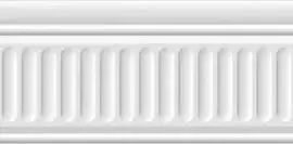 Фото Бордюр 19048\3F Бланше белый структурированный 20*9.9