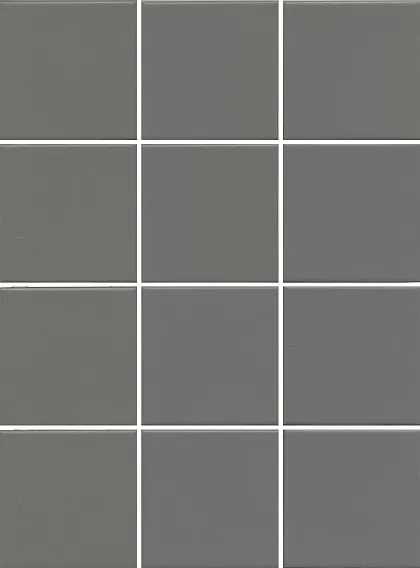 Фото керамическая плитка Агуста серый матовый 30x40x0,7 из 12 частей 9,8х9,8 (1330) Россия