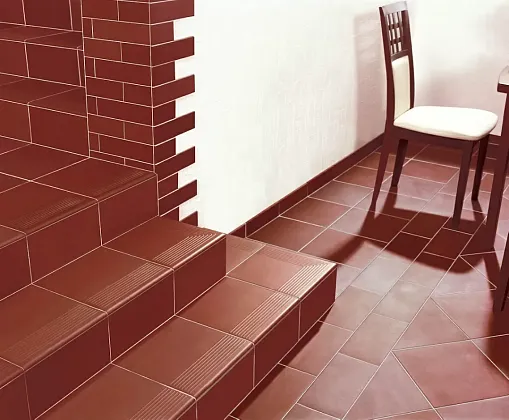 Фото Клинкерная плитка Paradyz Natural Brown Elewacja Duro 24x6,5 Польша