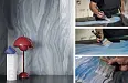 Керамическая плитка FAP Ceramiche fTOM Materia Brillante Gocce Bianco Brillante RT 50x120