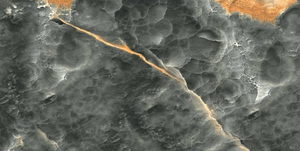 Фото Керамогранит gravita volcanic nero nero shiny sugar 60x120 Индия