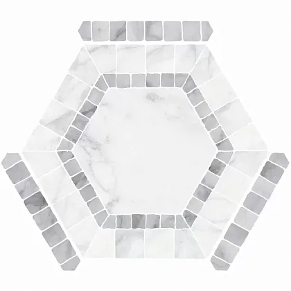Фото Керамогранит Monopole Ibiza White 22x25 Испания