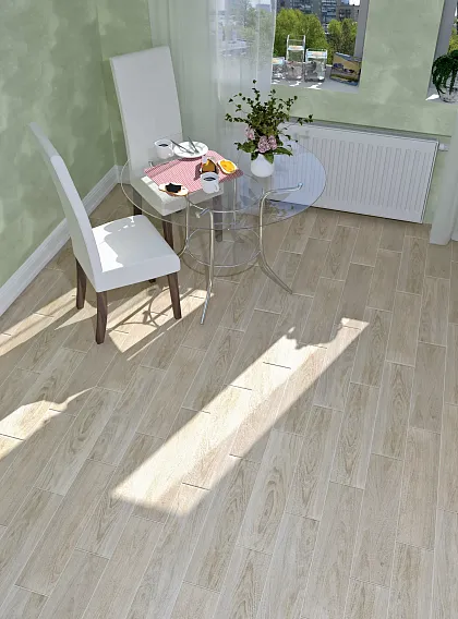 Фото Керамогранит Listelini светло-бежевый 14,7х59,4 Беларусь