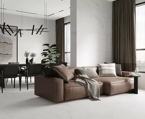 Фото Керамогранит Tenderness белый матовый 60x60 Россия