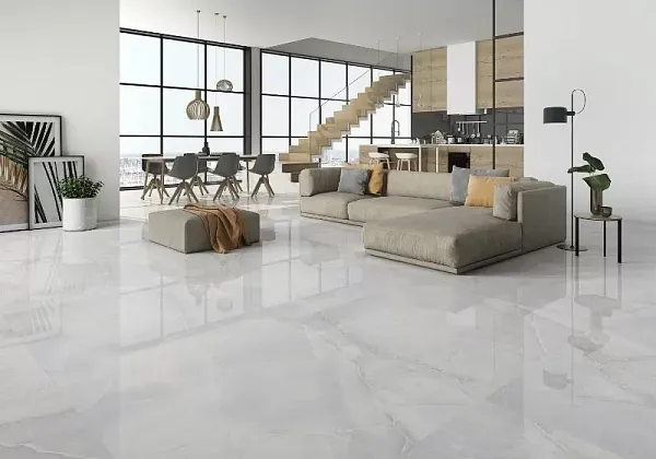 Фото Керамогранит Onix Blanco ectifed Polished 60x120 Испания