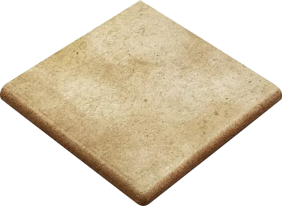 Фото Ступень угловая Orion Rounded Stair-tread Corner Beige 33*33 Испания