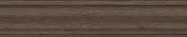 Фото Kerama Marazzi Плинтус Тровазо коричневый тёмный матовый 39,8x8x1,55 (SG7329\BTG)