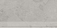 Ступень Kerama Marazzi Сплит серый светлый матовый обрезной 30x60x0,8 (KM6060G1231R8GRF)