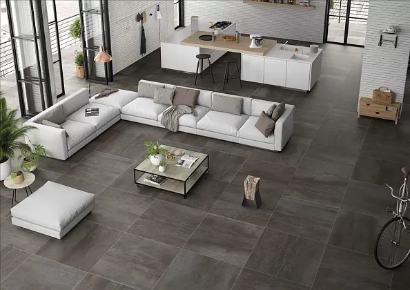 Фото Керамогранит P.E.Acier white MT Rect. 100x100 Испания