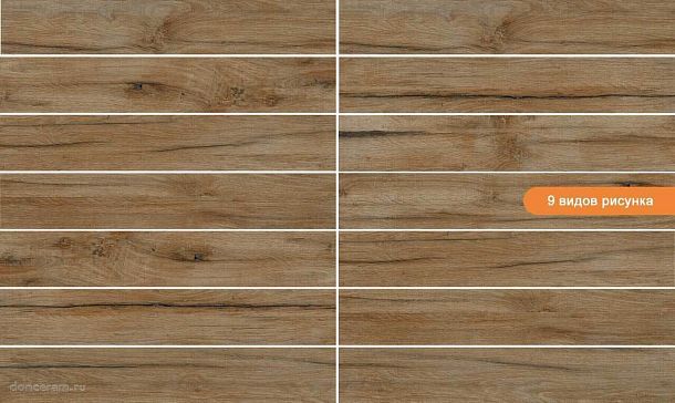 Фото Керамогранит gravita nest peach carving 20x120 Индия