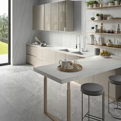 Фото Керамогранит Flaviker 0009027 Calacatta Emerald Lux 60x120 Италия