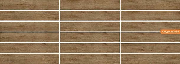 Фото Керамогранит gravita driftwood ocre matt 20x120 Индия
