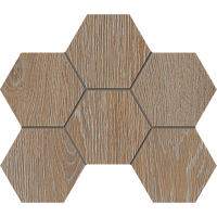 Мозаика KW01 Kraft Wood Rusty Beige Hexagon структурированный 25x28,5 Фото Мозаика KW01 Kraft Wood Rusty Beige Hexagon структурированный 25x28,5