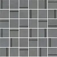 Фото Декор Гварди 1 мозаичный синий матовый обрезной 30x30x0,9 из 36 частей 4,8х4,8 (MM13131)