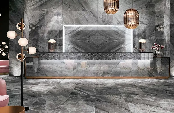 Фото Керамогранит Supreme Charcoal Ret Levigato 60X60 (75413) Италия