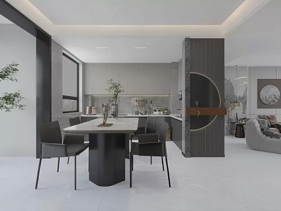 Фото Керамогранит Plain Beige Polished (Sinking Ink) 60x120 (BHW-0027) Китай