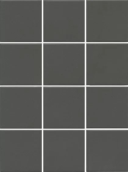 Фото керамическая плитка Агуста серый темный матовый 30x40x0,7 из 12 частей 9,8х9,8 (1331) Россия
