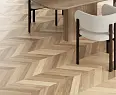 Керамогранит Laparet Wood Royal Almond Chevron M Бежевый Матовый Карвинг 60Х120