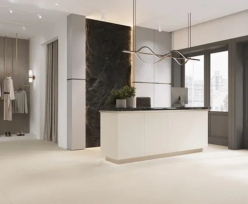 Фото Керамогранит Laparet Attol Opal Pro Бежевый R10Soft Cb 60Х120 Индия
