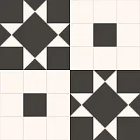 Фото Керамогранит Kerlife (Navarti) Victorian Dreams Bedford Black 45,2x45,2