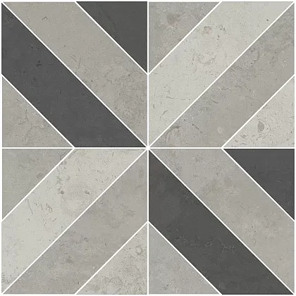 Фото Декор ID124T Про Лаймстоун серый матовый 60х60 Россия