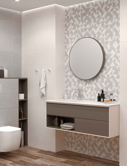 Фото Плитка Lorenzo cremo серый 25х40 (00-00-5-09-01-06-2610) Россия