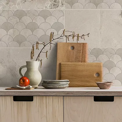 Фото Плитка Декор ELEGANCE BEIGE 1с  31.5*63 Россия