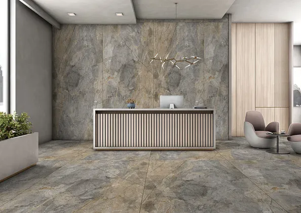 Фото Керамогранит Ennface ENSTN8033MT60120 Desert Grey SCS Matt 600х1200х9 Индия
