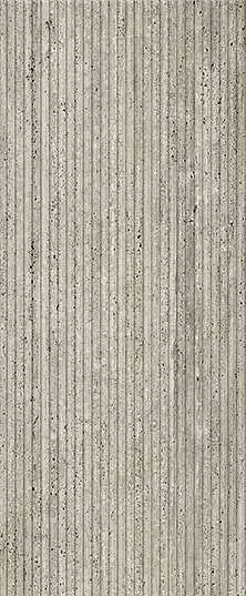 Фото Керамическая плитка FAP Ceramiche fTP2 Materia Classica Groove Tortora Matt RT 50x120 Италия