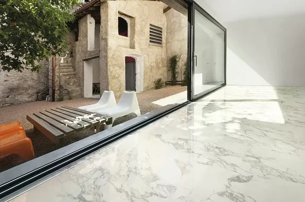 Фото Керамогранит Ariostea P612707 Travertino Romano Preluc 60x120 Италия