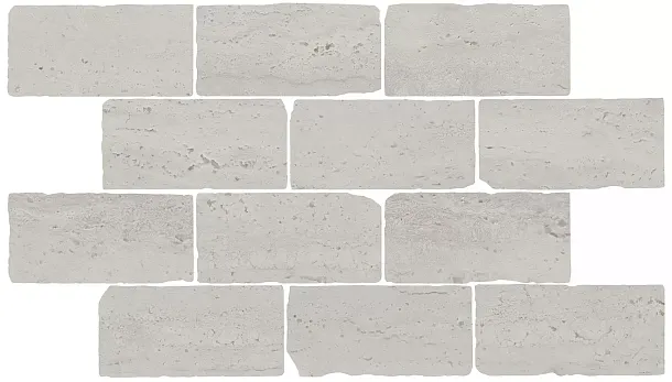 Фото Kerama Marazzi Декор Сан-Марко мозаичный серый светлый матовый обрезной 46,5x26,5x0,9 (BR032) Россия