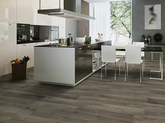 Фото Керамогранит Rondine Group 1040230 Missouri Eiche Bruno 15x61 Италия