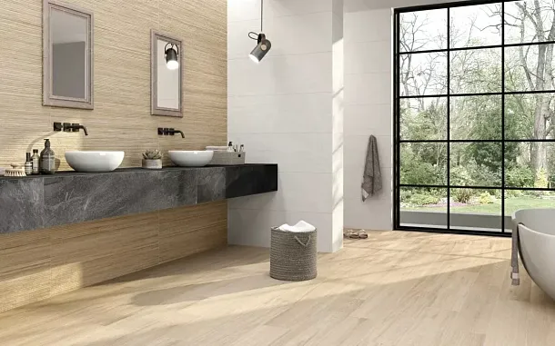 Фото Керамогранит Azulev Tanzania Kai Wallnut 60x120 Испания
