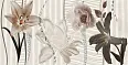 Плитка Pegas Decor 2 цветы 25x50