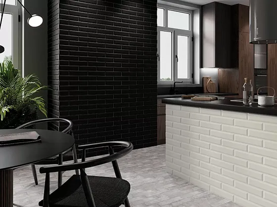 Фото Плитка MARSELLA NOIR MAT 7,5*30 Испания