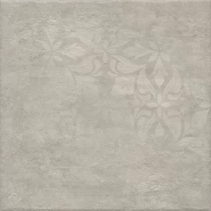 Фото Керамогранит Kerama Marazzi Хадду серый светлый матовый декорированный 40,2x40,2x0,8 (KM4040G0061N) Россия