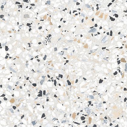 Керамогранит Terrazzo лаппатированный 570x570 (GFA57TRZ07L) для гостиной, для кухни, для ванной, для прихожей, на теплый пол Фото Керамогранит Terrazzo лаппатированный 570x570 (GFA57TRZ07L) Россия